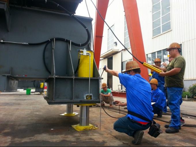 Dźwigar mostowy przemysłu ciężkiego uruchamiający szynę dźwigową o prędkości 5 m / min 2