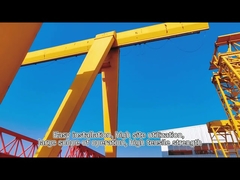 Industrial Workshop Motorized Gantry Crane with Electric Hoist