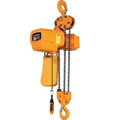 Lekki elektryczny wciągnik łańcuchowy 5 ton 7,2 m / min 380 V Dostosowany