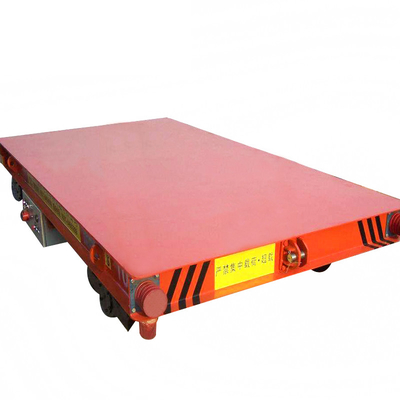 Zmotoryzowana platforma Elektryczny wózek transportowy Heavy Load Shipyard Transporter 30m / min