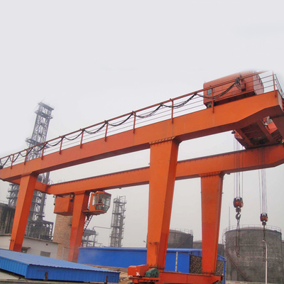 Zmęczona podróż Podnośnik kontenerowy Suwnica bramowa 50HZ RTG Guma