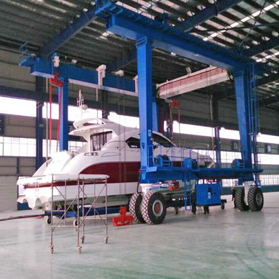 Shipyard Boat Lift Suwnica bramowa 30m 50Hz Dostosowana prędkość podnoszenia