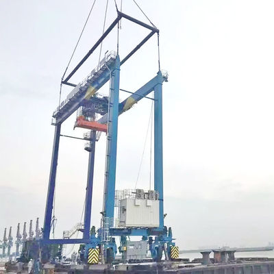 Suwnica bramowa do transportu opon gumowych 50 ton z elastycznym ruchem