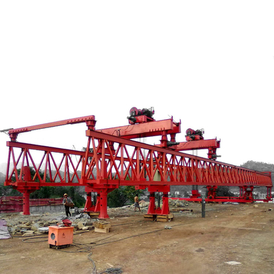 100Ton Girder Launcher Crane Building Railway Wykorzystanie 5 m / min na autostradzie