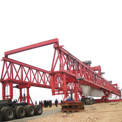 100Ton Girder Launcher Crane Building Railway Wykorzystanie 5 m / min na autostradzie