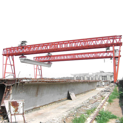 Wysokiej wydajności podnoszenie kolejowe Elektryczny most Ogrodzenie Wprowadzenie Gantry Crane