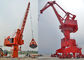 Dźwig portowy typu portowego z czterema ogniwami Dźwig mobilny do kontenerów morskich na cokole